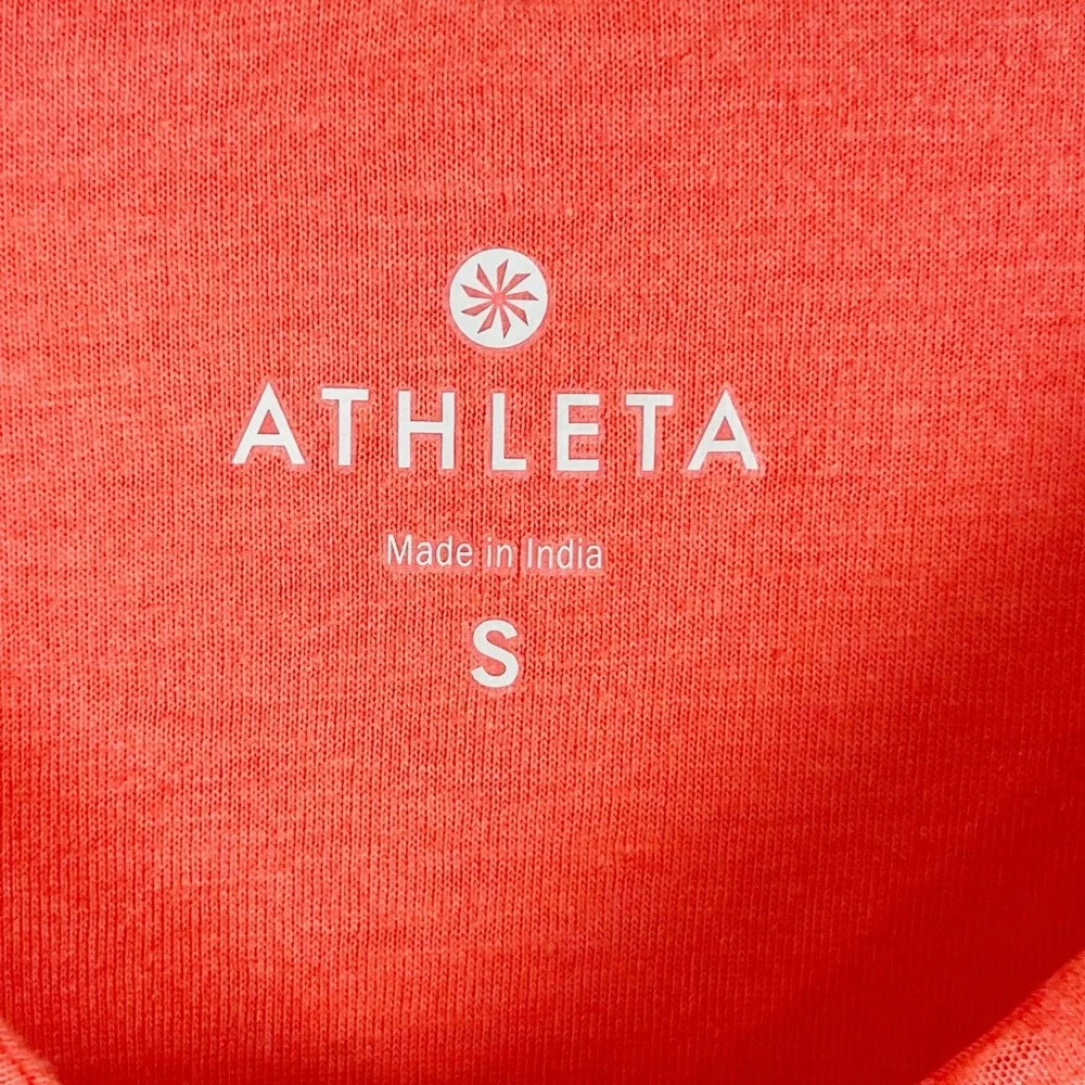 Athleta Dress Womens Cap Sleeve Small Peach Orange Athleisure Small - Picture 6 of 8